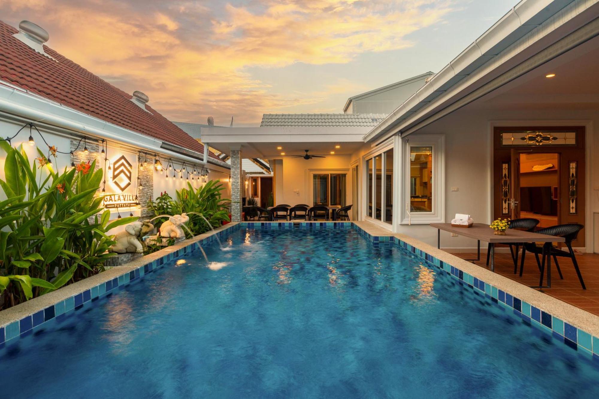 Pattaya Private Villa - Pool,Sauna,Snooker,Bbq Dış mekan fotoğraf