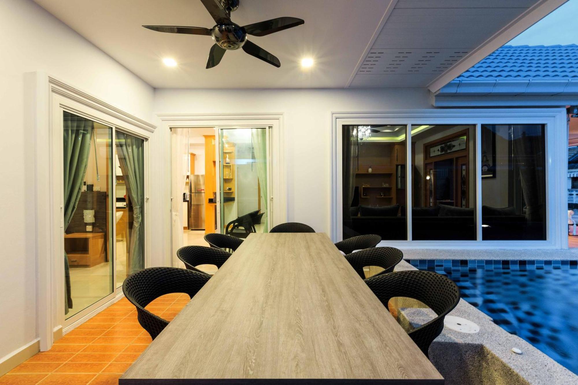 Pattaya Private Villa - Pool,Sauna,Snooker,Bbq Dış mekan fotoğraf