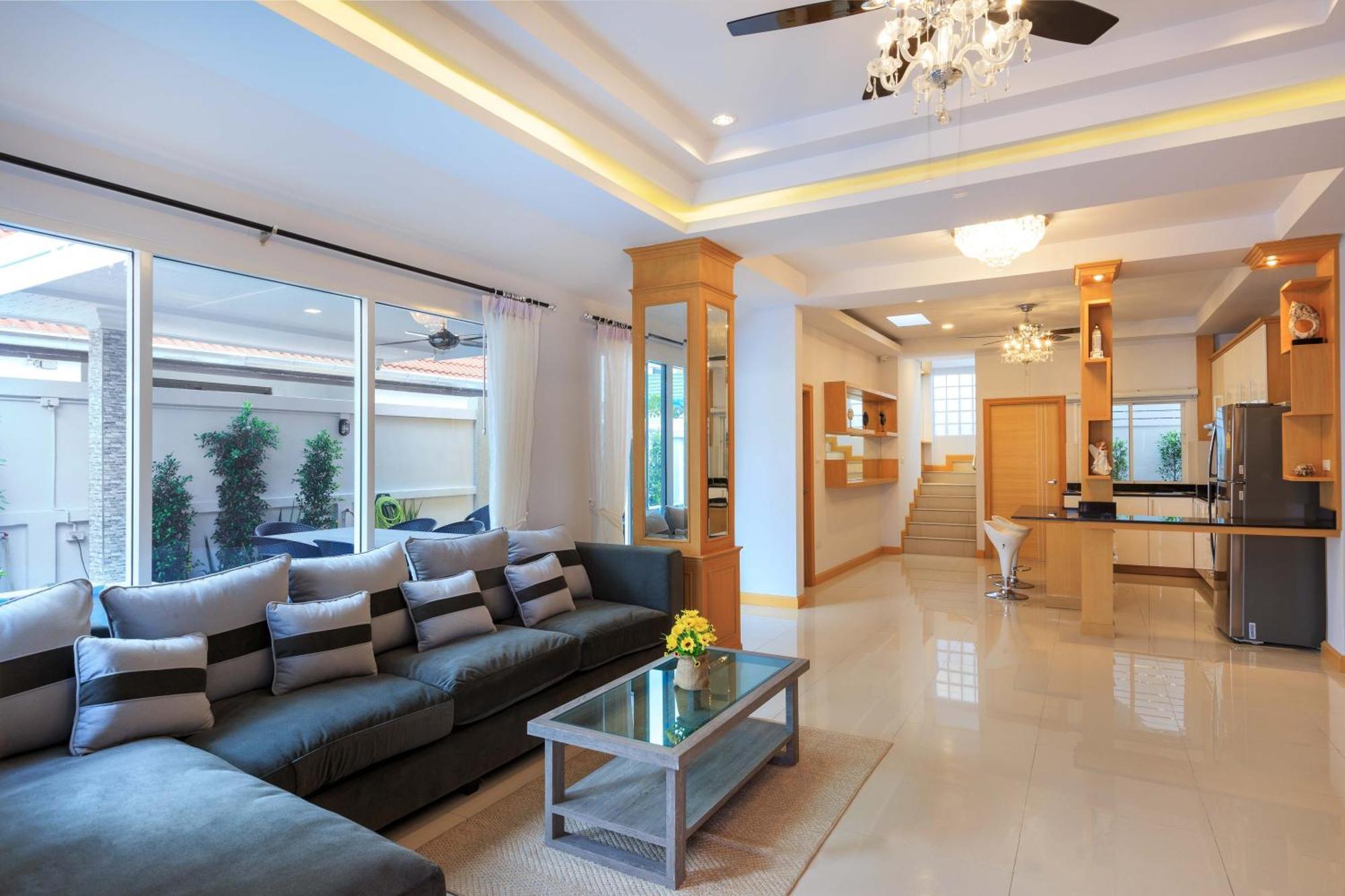 Pattaya Private Villa - Pool,Sauna,Snooker,Bbq Dış mekan fotoğraf