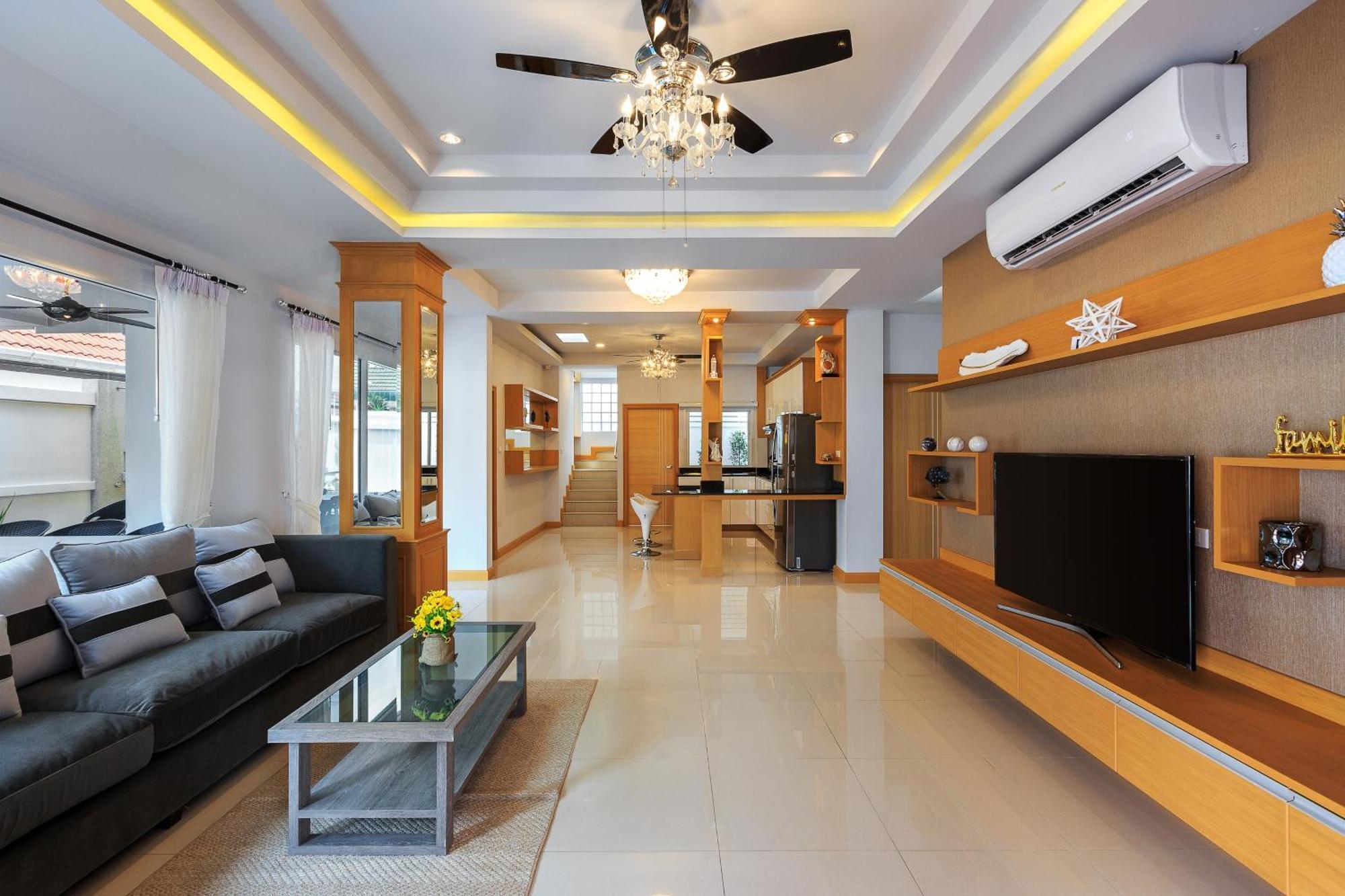 Pattaya Private Villa - Pool,Sauna,Snooker,Bbq Dış mekan fotoğraf