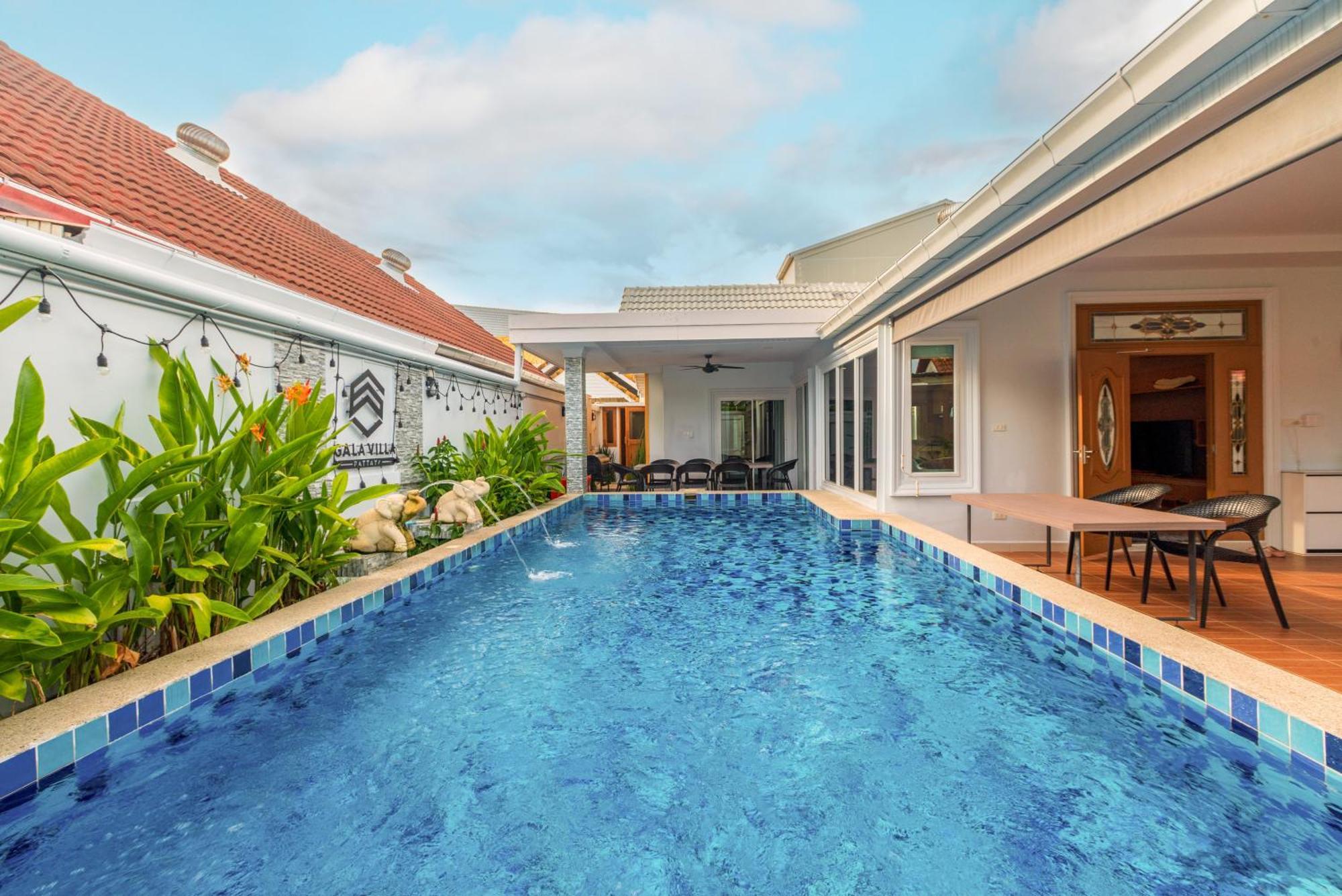 Pattaya Private Villa - Pool,Sauna,Snooker,Bbq Dış mekan fotoğraf