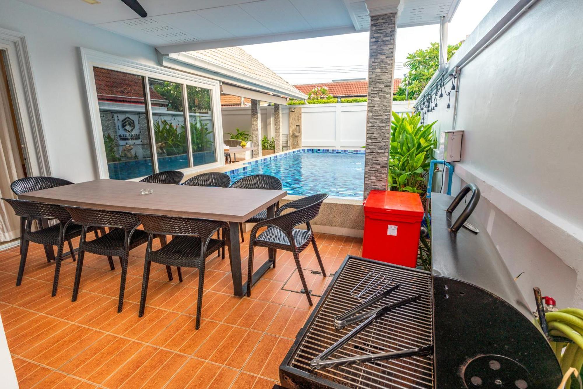 Pattaya Private Villa - Pool,Sauna,Snooker,Bbq Dış mekan fotoğraf