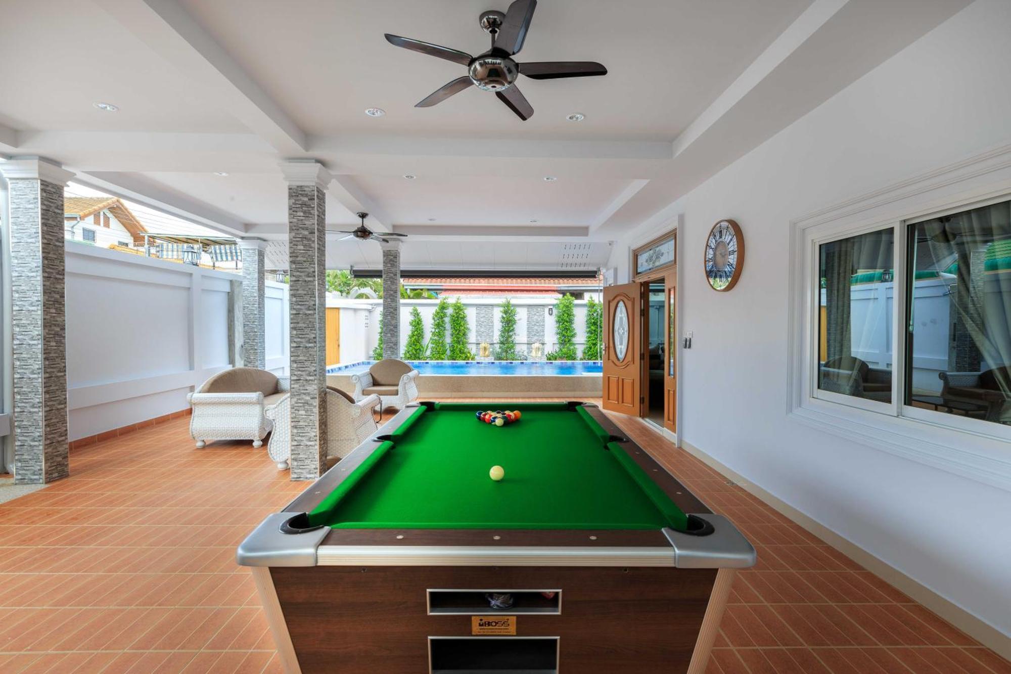 Pattaya Private Villa - Pool,Sauna,Snooker,Bbq Dış mekan fotoğraf