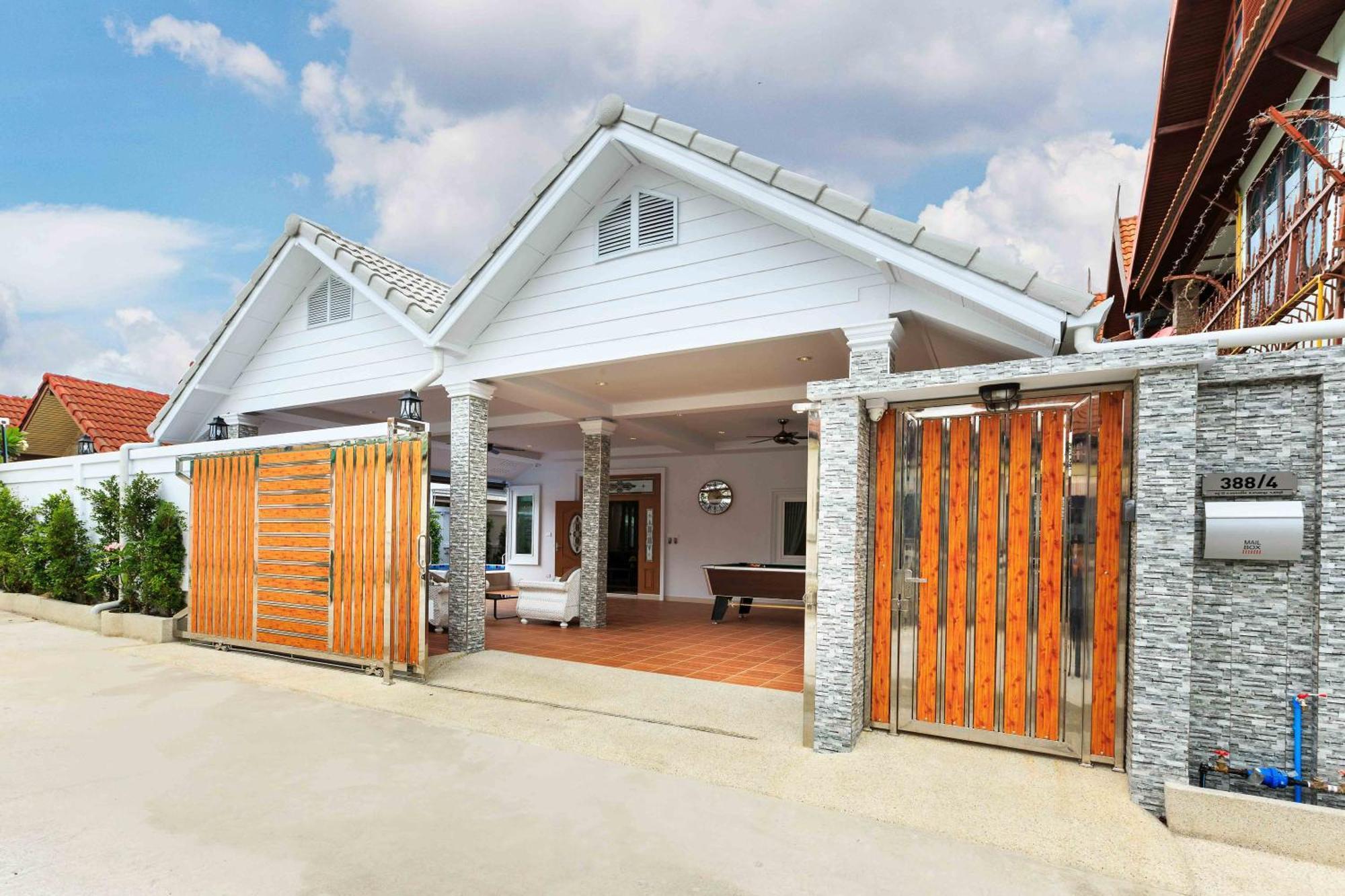 Pattaya Private Villa - Pool,Sauna,Snooker,Bbq Dış mekan fotoğraf