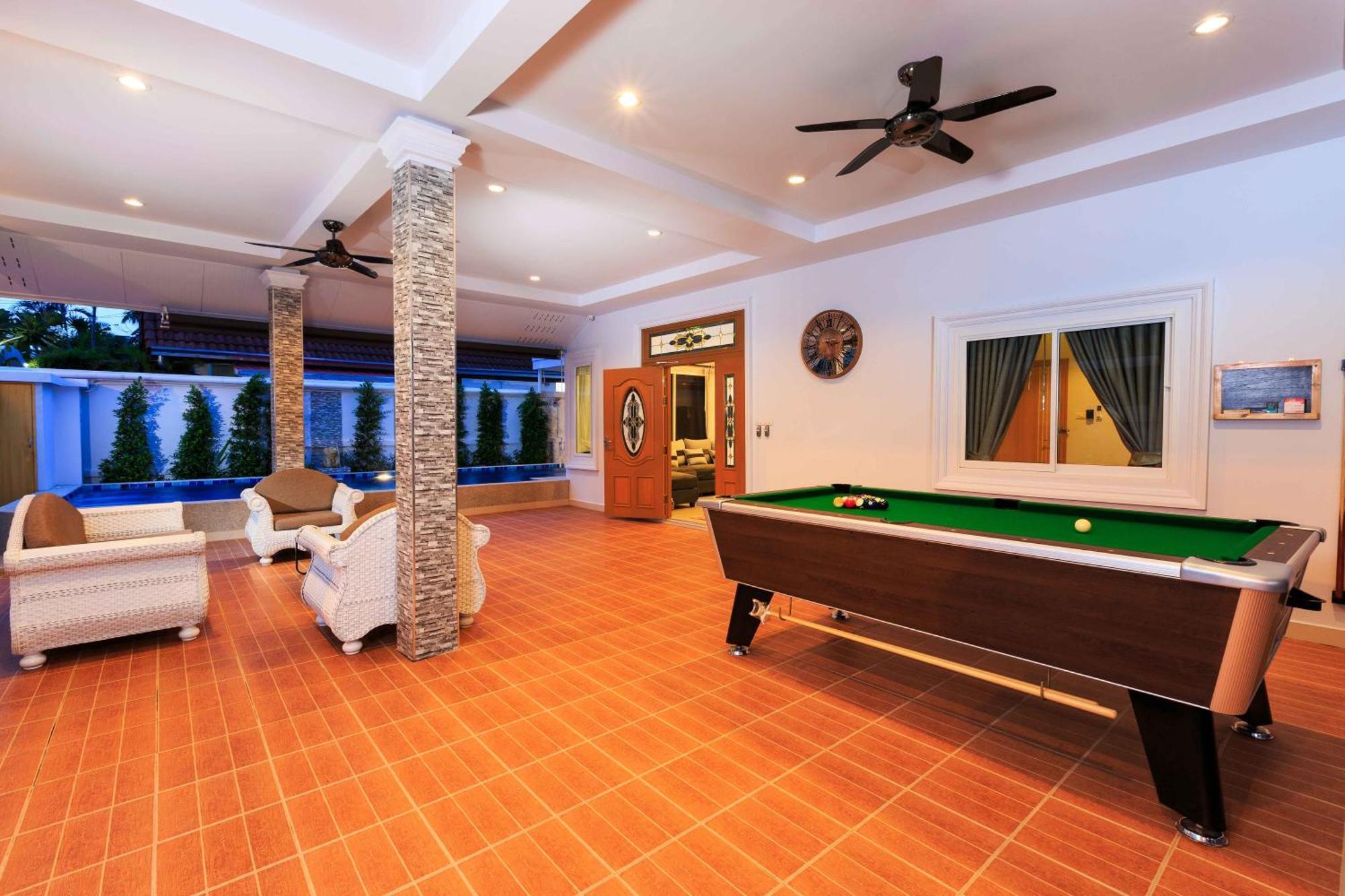 Pattaya Private Villa - Pool,Sauna,Snooker,Bbq Dış mekan fotoğraf