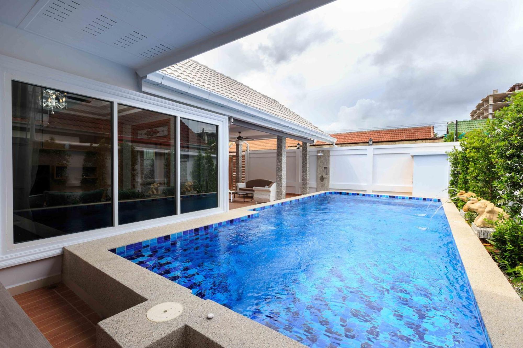 Pattaya Private Villa - Pool,Sauna,Snooker,Bbq Dış mekan fotoğraf